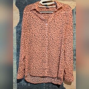 Leopard Print Women's Top - Pink